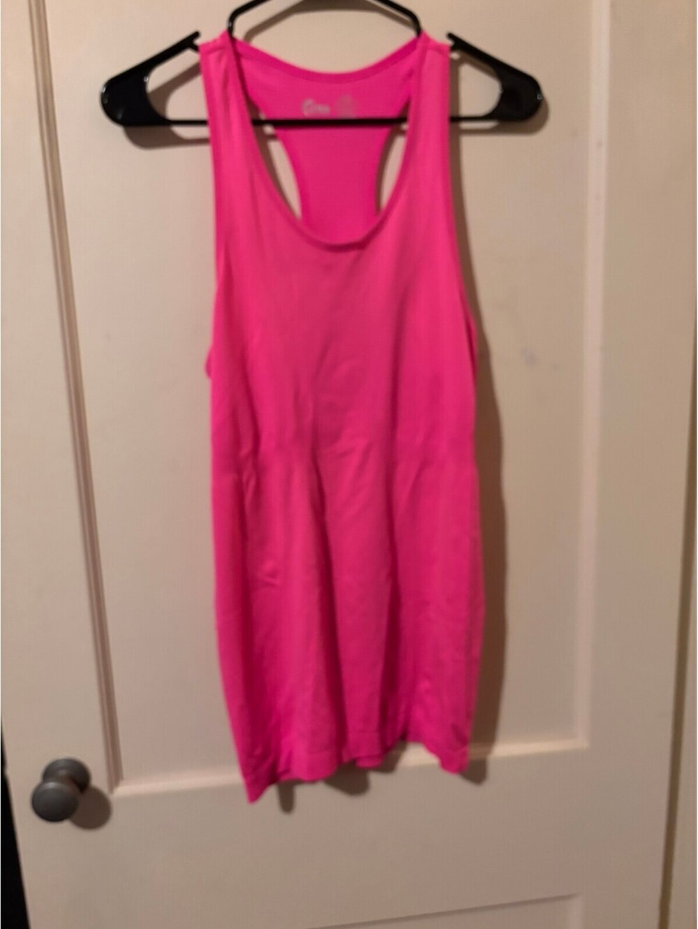 Zyia hot pink racerback tank top Meium